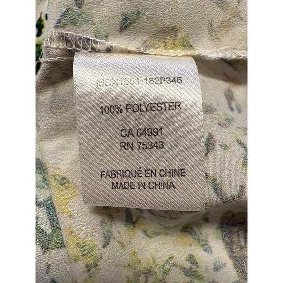 Dalia Sleeveless Top, Ivory/Yellow/Green, Sz: 2X, Summer, 82-09 - Picture 8 of 9